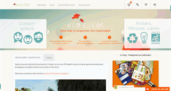 Desktop Screenshot of ecoclicot.com