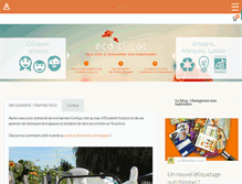 Tablet Screenshot of ecoclicot.com